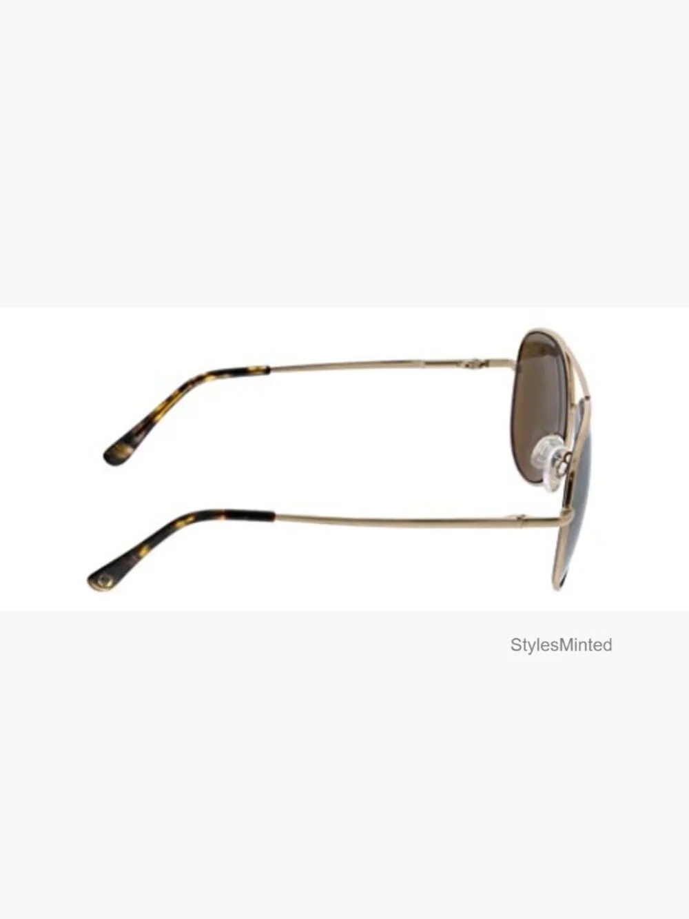 Unisex Ultraviolet Bifocal Aviator Sunglasses with Case